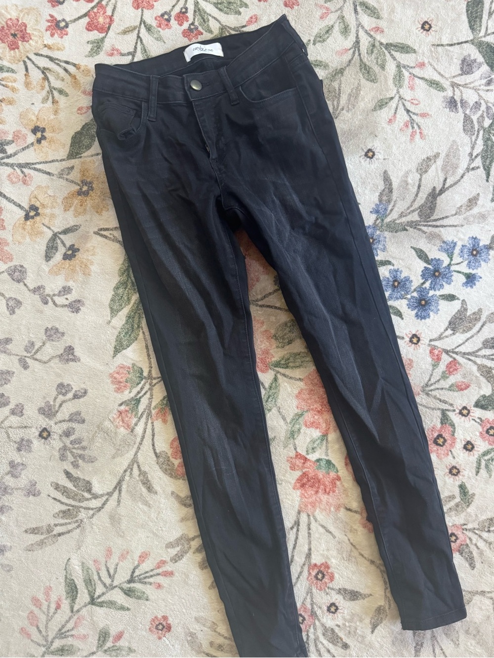 Carly Jean Los Angeles Women’s Black Stretch Jeans - Cjla black skinny jeans